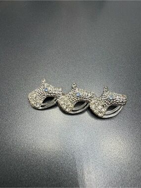 Vintage Rhinestone Horse Brooch #291UB